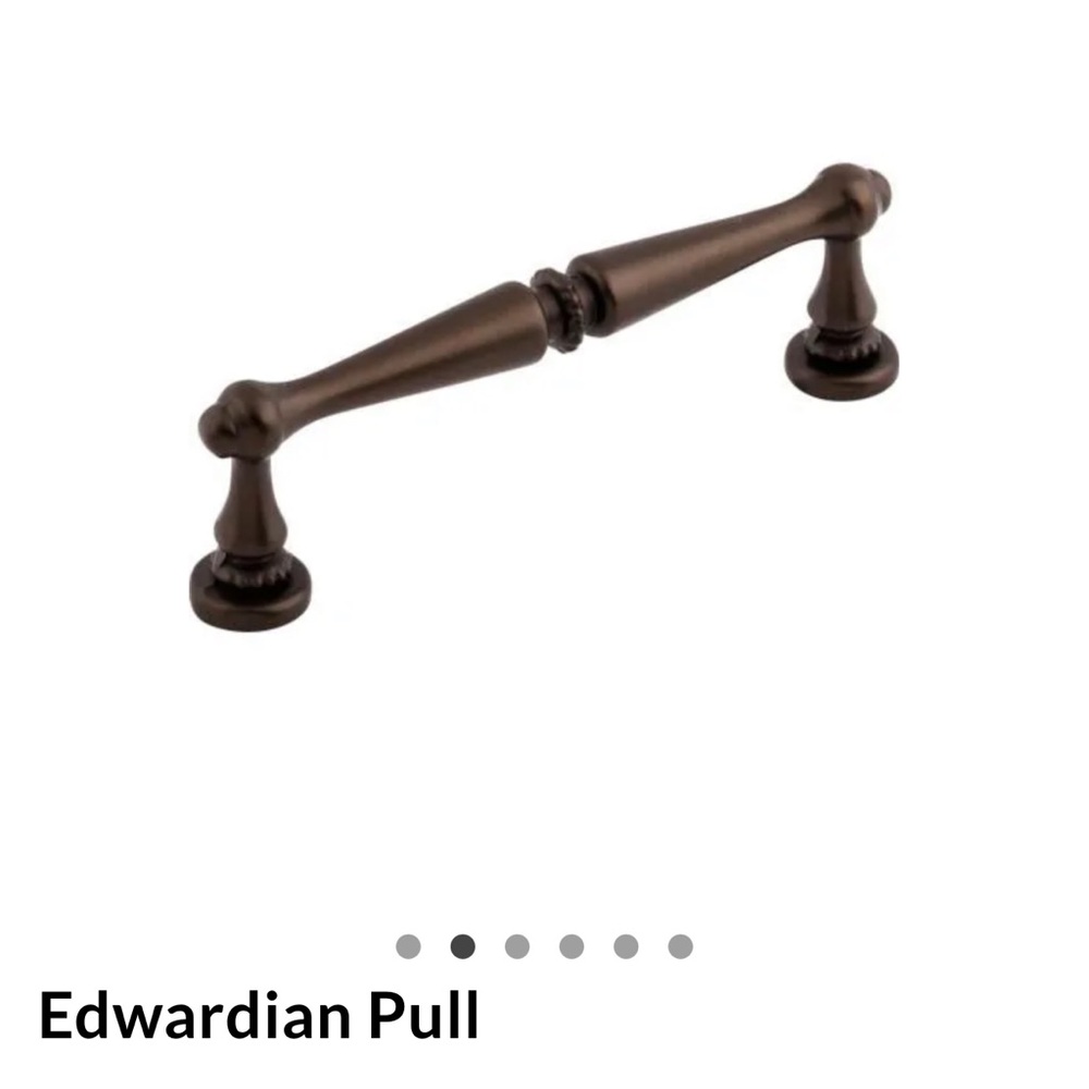 Top Knobs 3 3/4” INCH Edwardian Oil Rubbed Bronze Cabinet Pull (63 available)